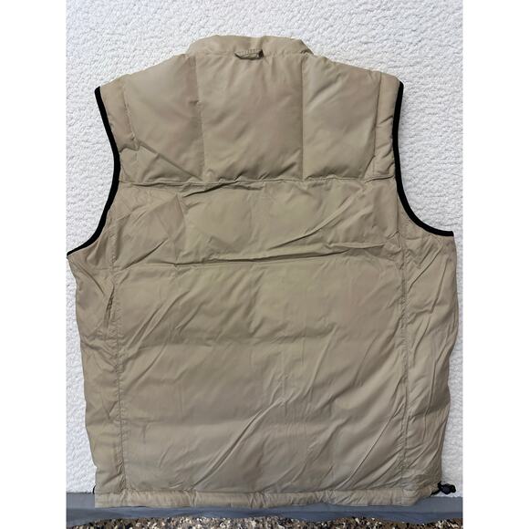 Eddie Bauer Mens Puffer Down Reversible Vest Medium - Picture 8 of 8
